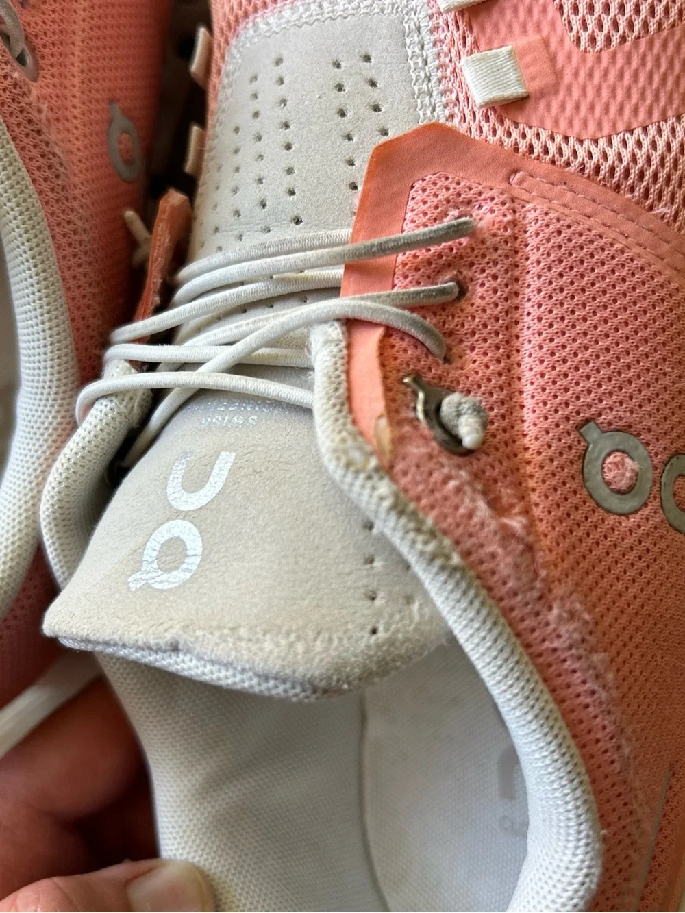 On Cloud 5 Running Shoe (Women)
FLAMINGO/PEARL, Size 8 - Picture 10 of 11